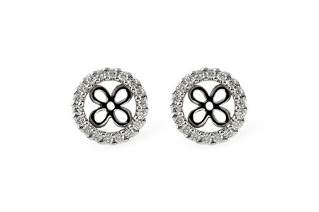 B232-86116: EARRING JACKETS .30 TW (FOR 1.50-2.00 CT TW STUDS)