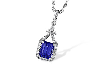 B235-55216: NECK 1.42 TANZANITE 1.72 TGW