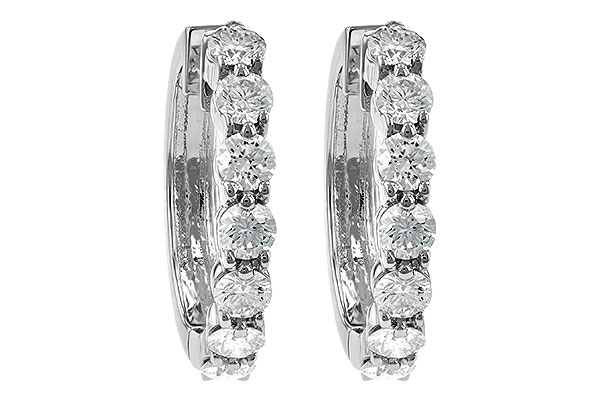 C231-03388: EARRINGS 2 CT TW