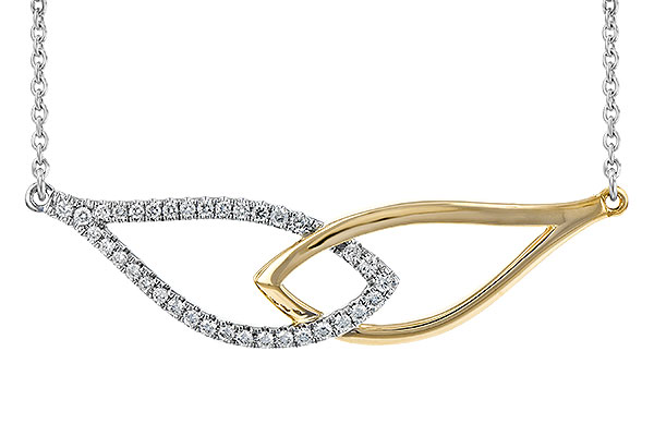C234-72479: NECKLACE .33 TW