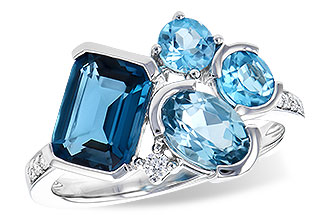 D318-34316: LDS RG 3.08 BLUE TOPAZ TW 3.15 TGW