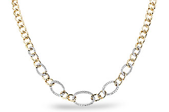 D319-19797: NECKLACE 1.15 TW (17 INCHES)