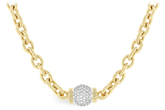 E229-26106: NECKLACE 1.27 TW (17.25 INCHES)