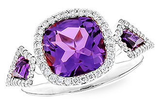 E319-21588: LDS RG 1.98 TW AMETHYST 2.24 TGW