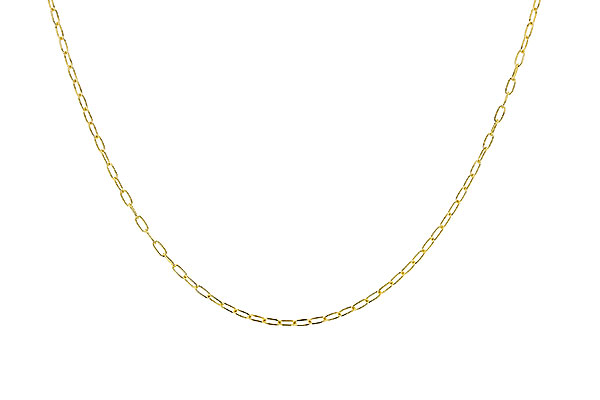E319-24334: PAPERCLIP SM (2.40MM, 14KT, 18IN, LOBSTER CLASP)
