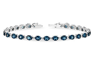 F234-66106: BRACELET 8.97 LONDON BLUE TPZ 9.55 TGW