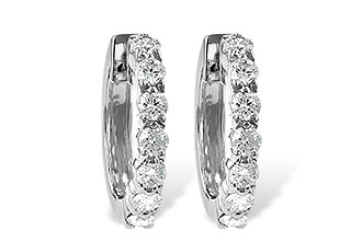 G231-03388: EARRINGS 1.00 CT TW