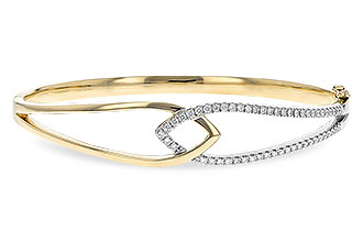 G234-71624: BANGLE BRACELET .50 TW