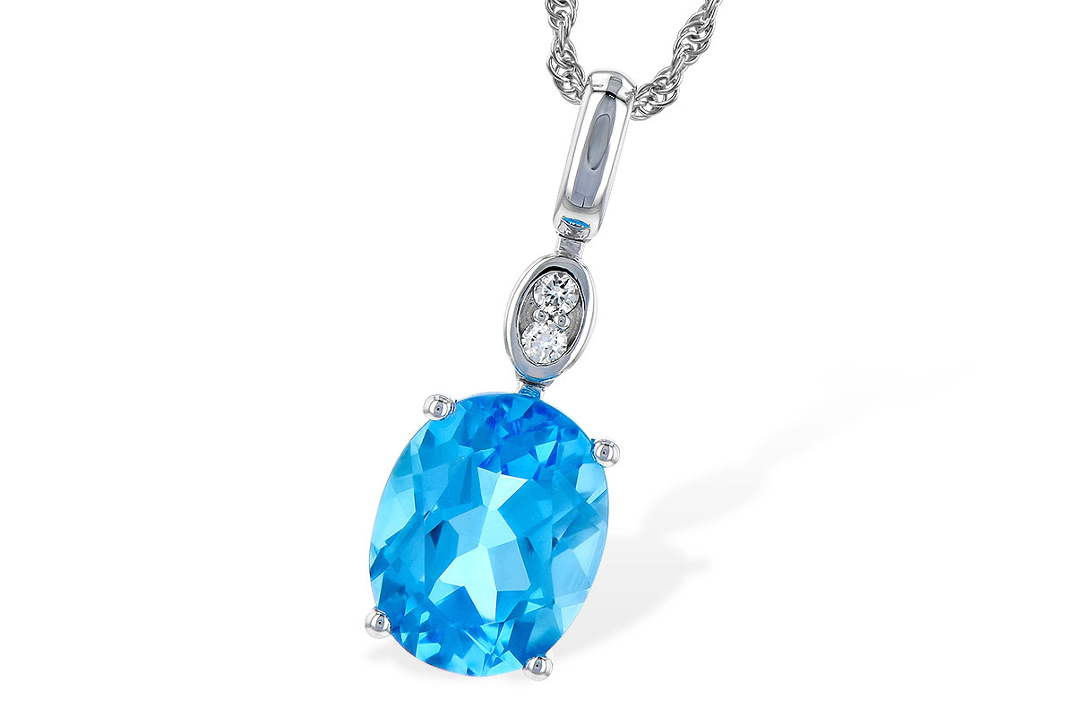 G235-62543: NECK 2.84 BLUE TOPAZ 2.87 TGW