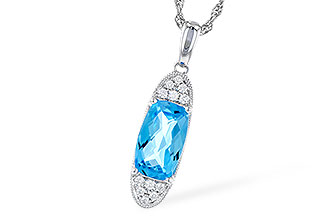 G319-18852: NECK 2.02 BLUE TOPAZ 2.12 TGW