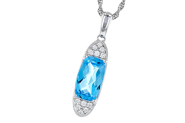 G319-18852: NECK 2.02 BLUE TOPAZ 2.12 TGW