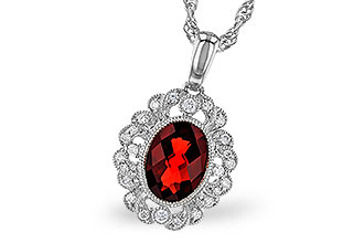 G319-20697: NECK 1.40 GARNET 1.54 TGW
