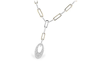 G319-22461: NECKLACE 1.05 TW