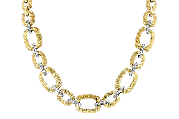 H051-91624: NECKLACE .48 TW (17 INCHES)