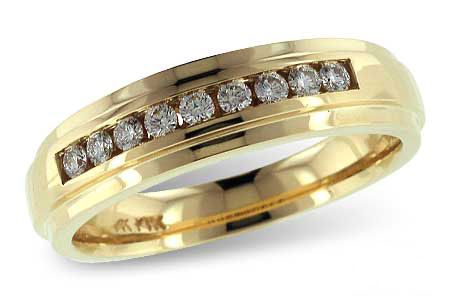 H139-24333: K138-32461 ALL YELLOW GOLD .25 TW