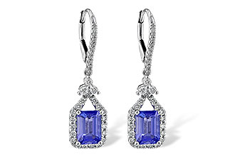 H235-55233: EARR 1.60 TW TANZANITE 2.08 TGW