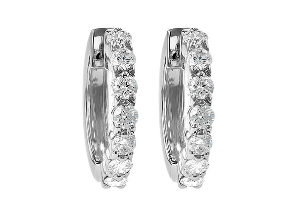 K046-48833: EARRINGS 1.00 CT TW