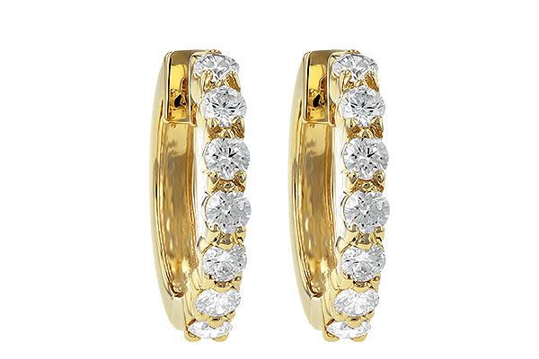 K046-48833: EARRINGS 1.00 CT TW