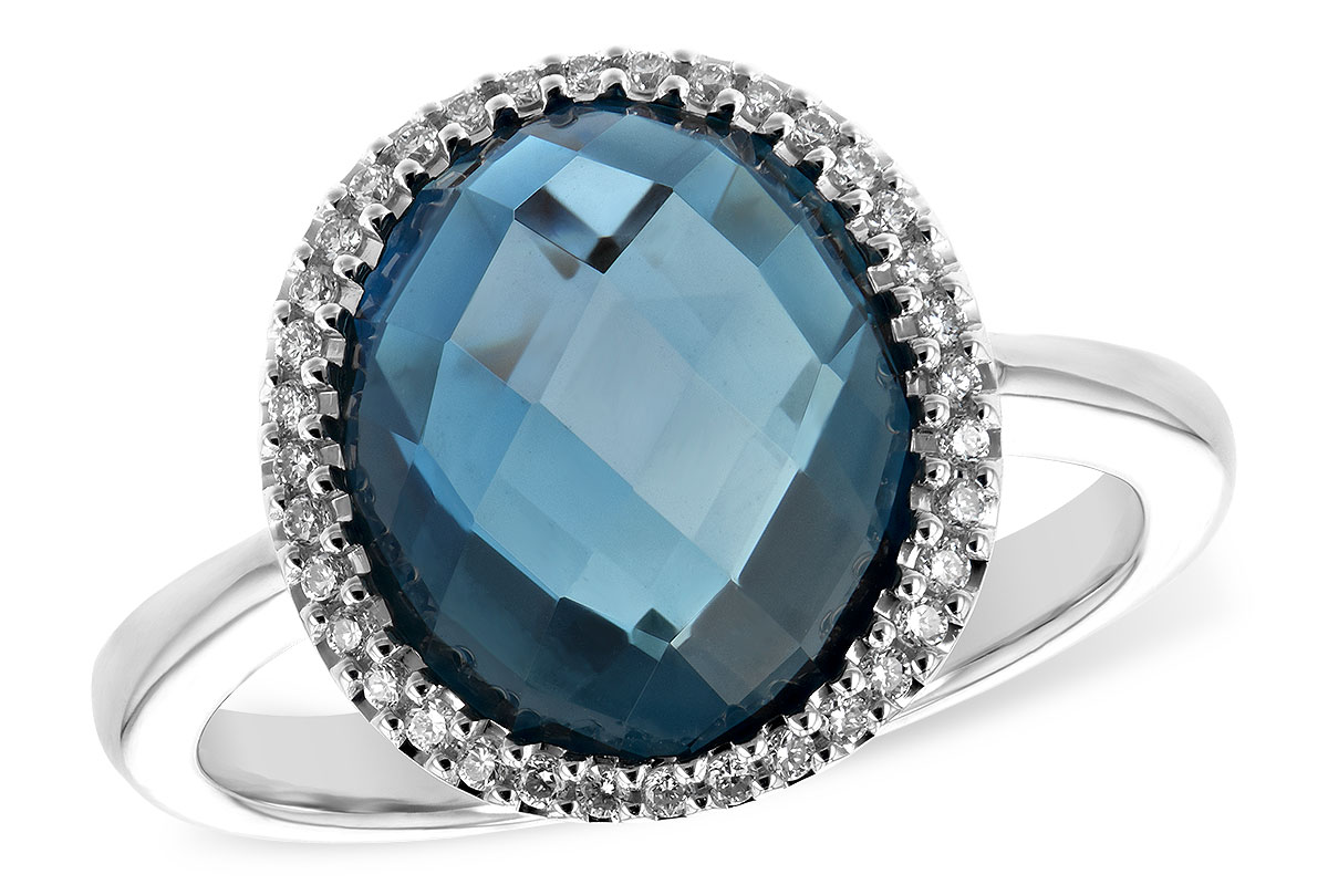 K234-66106: LDS RG 5.31 LONDON BLUE TOPAZ 5.45 TGW