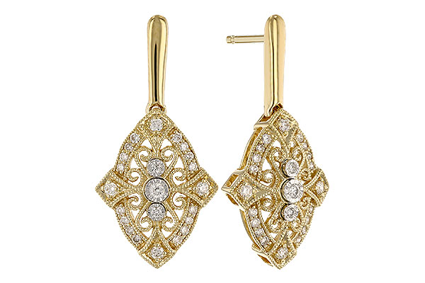 K319-24315: EARRINGS .25 TW