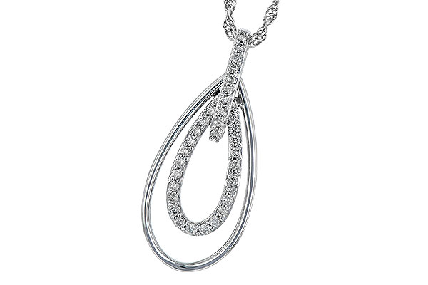 L229-20697: NECKLACE .24 TW