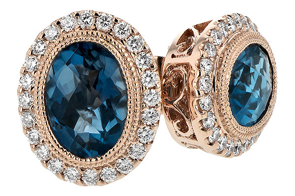 L234-65197: EARR 1.76 LONDON BLUE TOPAZ 2.01 TGW