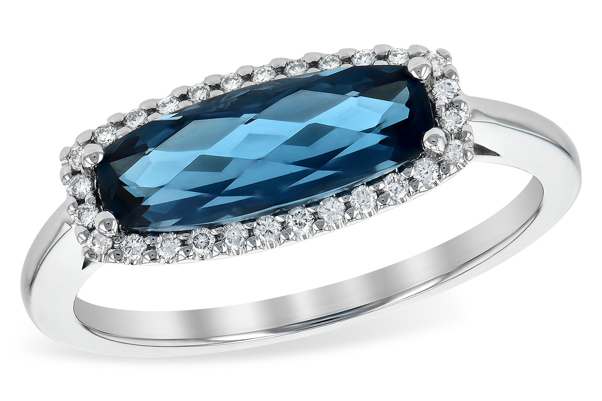 L235-59806: LDS RG 1.79 LONDON BLUE TOPAZ 1.90 TGW