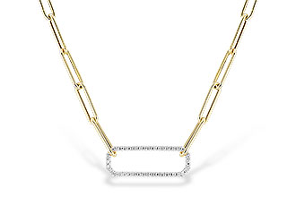 L319-18906: NECKLACE .50 TW (17 INCHES)