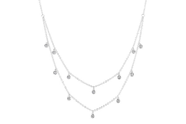 L319-19806: NECKLACE .22 TW (18 INCHES)