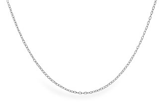 L319-24342: ROLO CHAIN (2.3MM, 14KT, 18IN, LOBSTER CLASP)