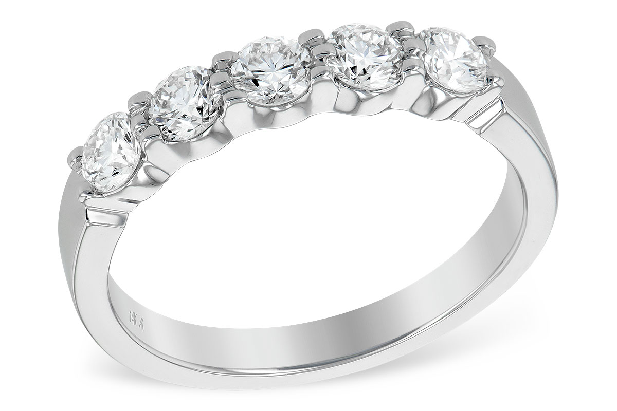 A231-98861: LDS DIA WED RG .75 TW (5 STONES)
