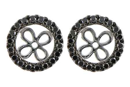 A233-74289: EARRING JACKETS .34 TW (FOR 1.50-2.00 CT TW STUDS)