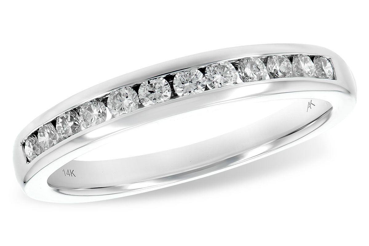 A233-80698: LDS WED RG .33 TW (12 STONES)