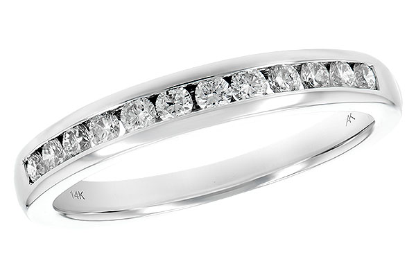 A233-80698: LDS WED RG .33 TW (12 STONES)