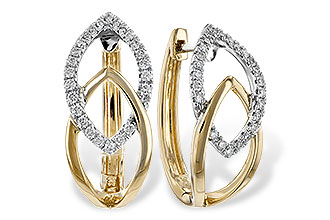 A234-71625: EARRINGS .25 TW