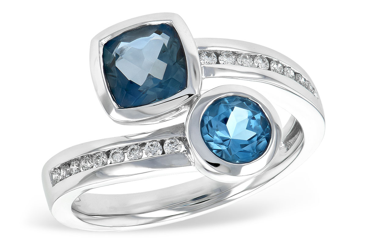 A234-72534: LDS RG 1.55 TW BLUE TOPAZ 1.70 TGW