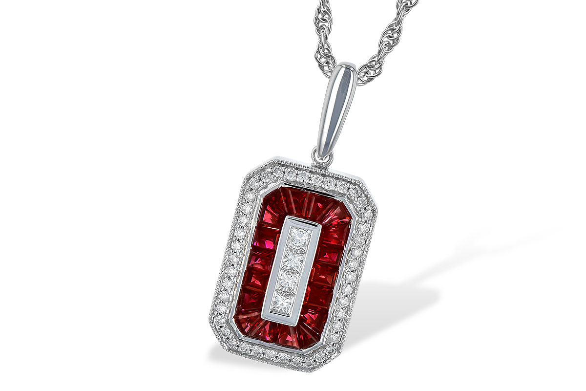 A235-57989: NECK 1.09 RUBY 1.42 TGW