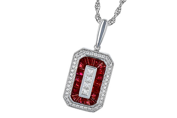 A235-57989: NECK 1.09 RUBY 1.42 TGW