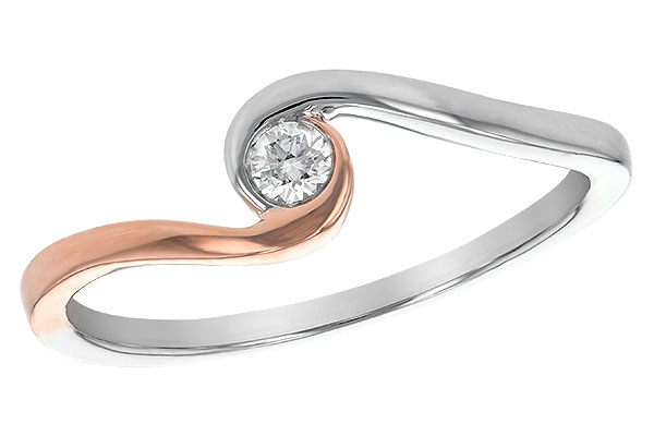 A235-60698: C234-68834 W/ ROSE GOLD TRIM .07 BR
