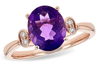 A235-63370: LDS RG 2.10 AMETHYST 2.16 TGW (10x8MM AMY)