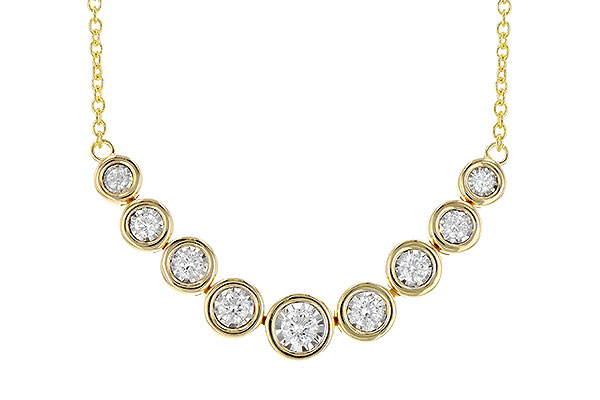 A318-30698: NECKLACE .75 TW