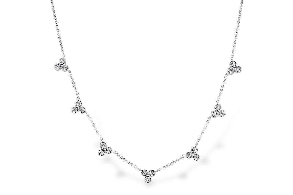A319-19807: NECKLACE .36 TW (18")