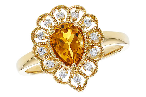 A319-21625: LDS RG .62 CITRINE .75 TGW
