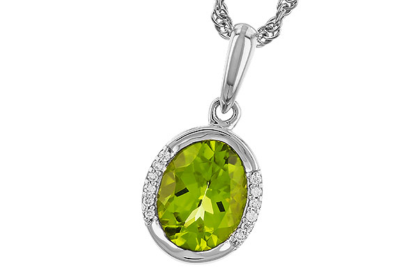 A319-22525: NECKLACE 1.72 TW PERIDOT 1.75 TGW (9x7 PER)