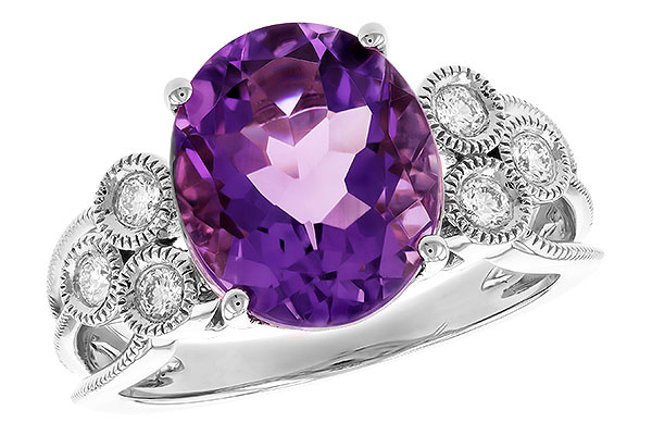A319-23425: LDS RG 3.90 AMETHYST 4.16 TW (12x10 AMY)