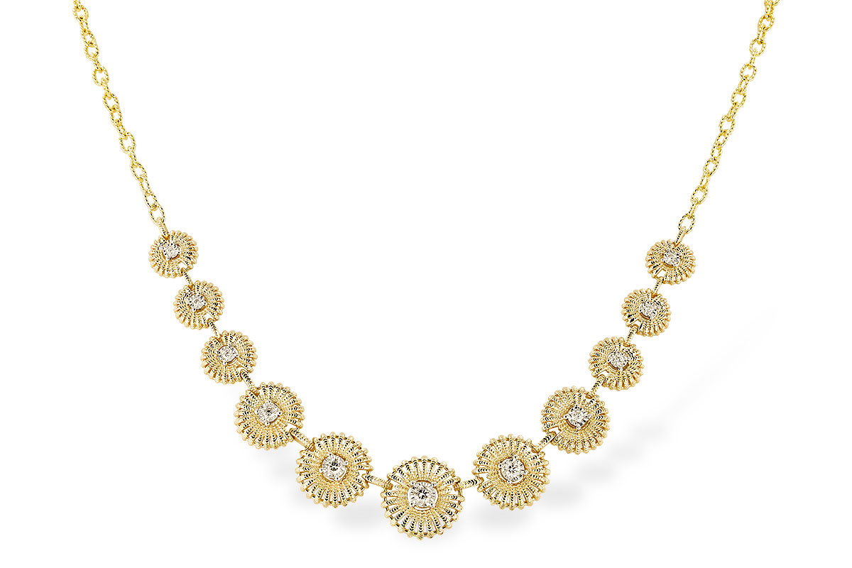 A319-25207: NECKLACE .22 TW (17")