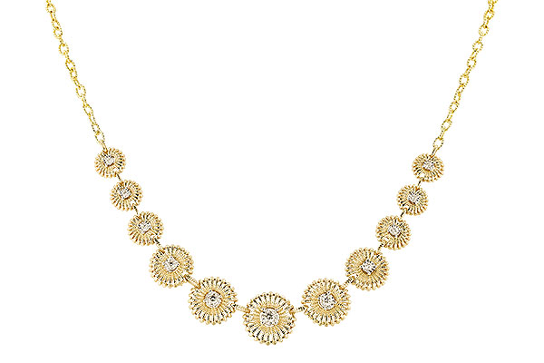 A319-25207: NECKLACE .22 TW (17")