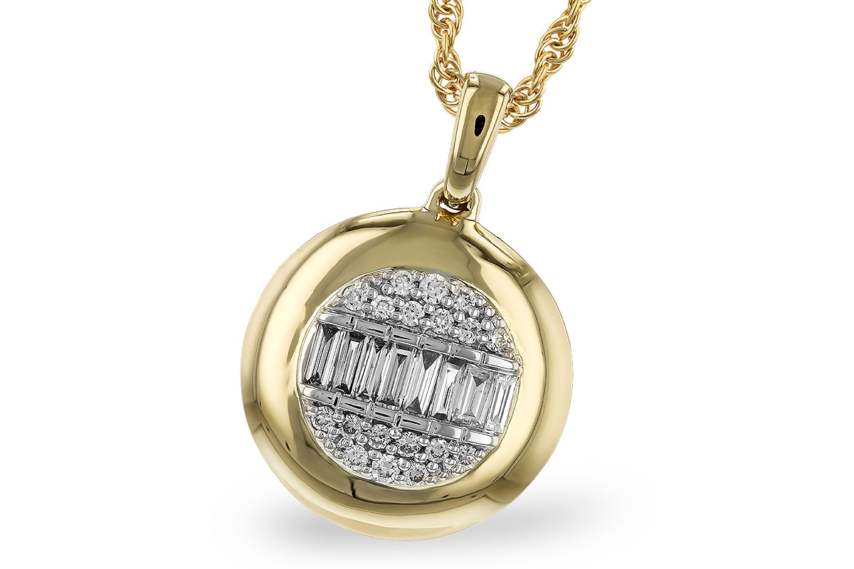 A319-27025: NECKLACE .10 BAG .17 TW