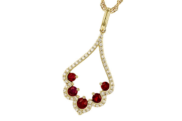A319-27052: NECK .34 RUBY .53 TGW