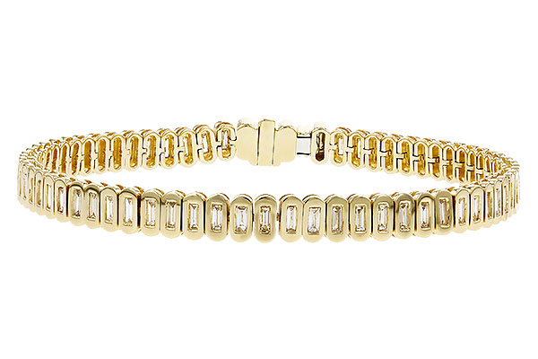 A320-09798: BRACELET 1.70 TW BAGUETTE (7")